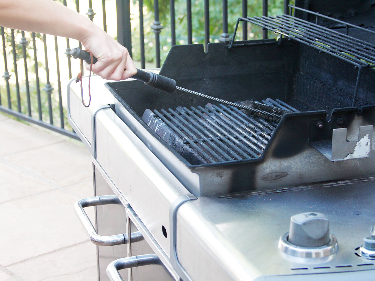 Clean and condition your outdoor grill