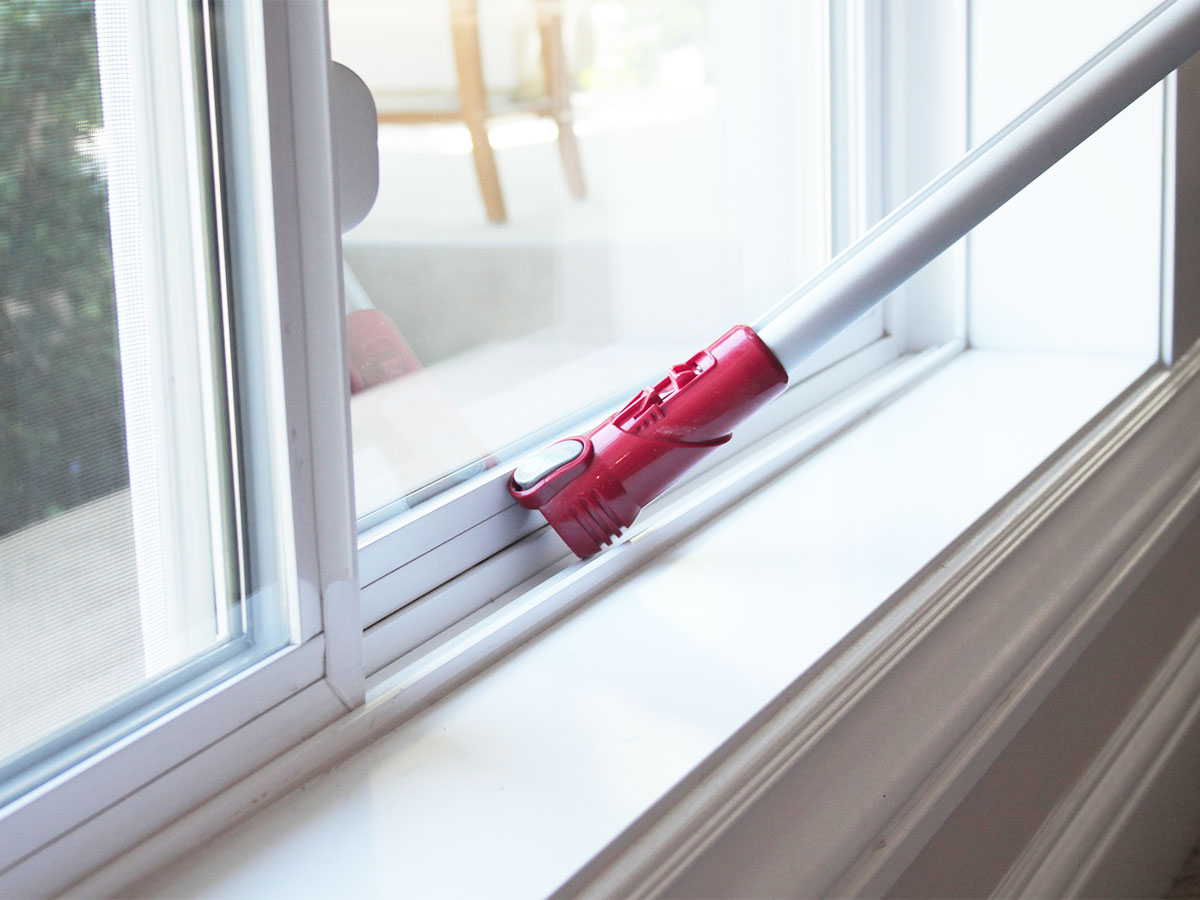 Vacuum window treatments, moldings and windowsills